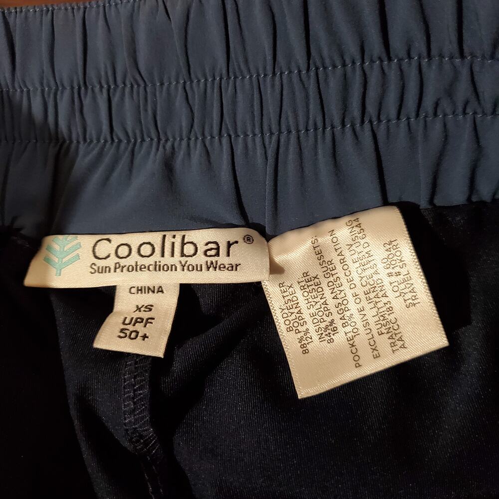 Coolibar Womens UPF 50+ Travel Skort Size XS Blue Active Outdoors Performance - Picture 6 of 9